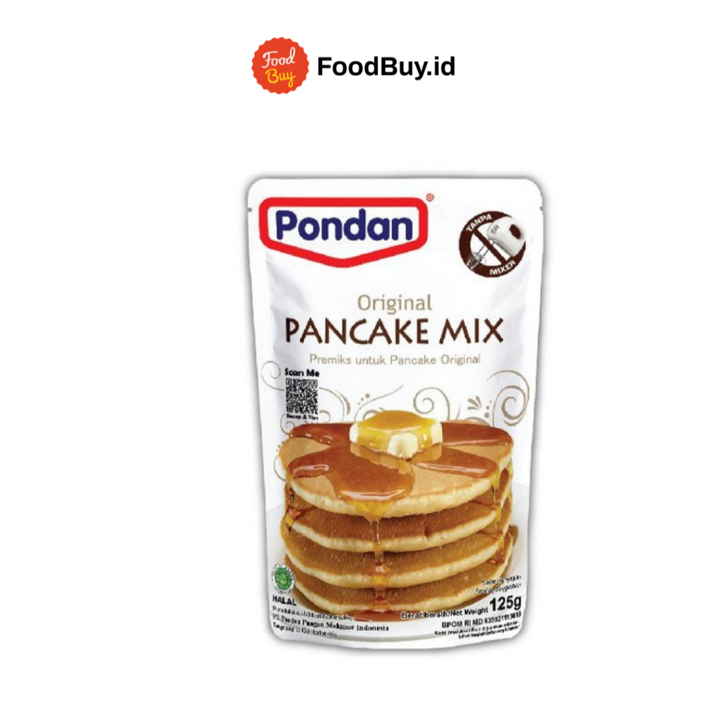 

Pondan Pancake Mix Original 125gr