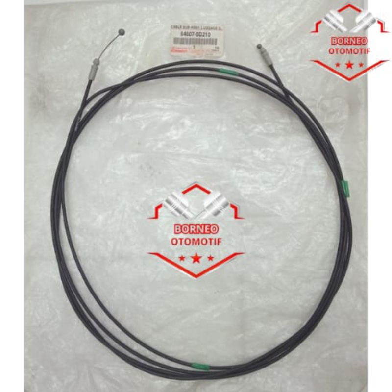 Kabel Tarikan Pintu Bagasi New Yaris/New Vios Gen 3 Original 64607-0D210