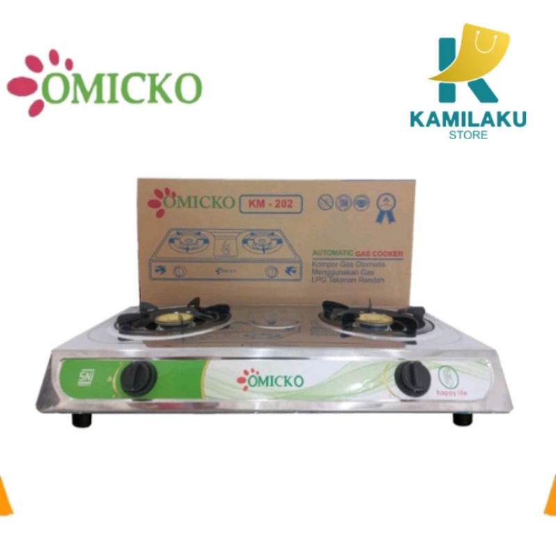 Kompor Gas Omicko 2 Tungku