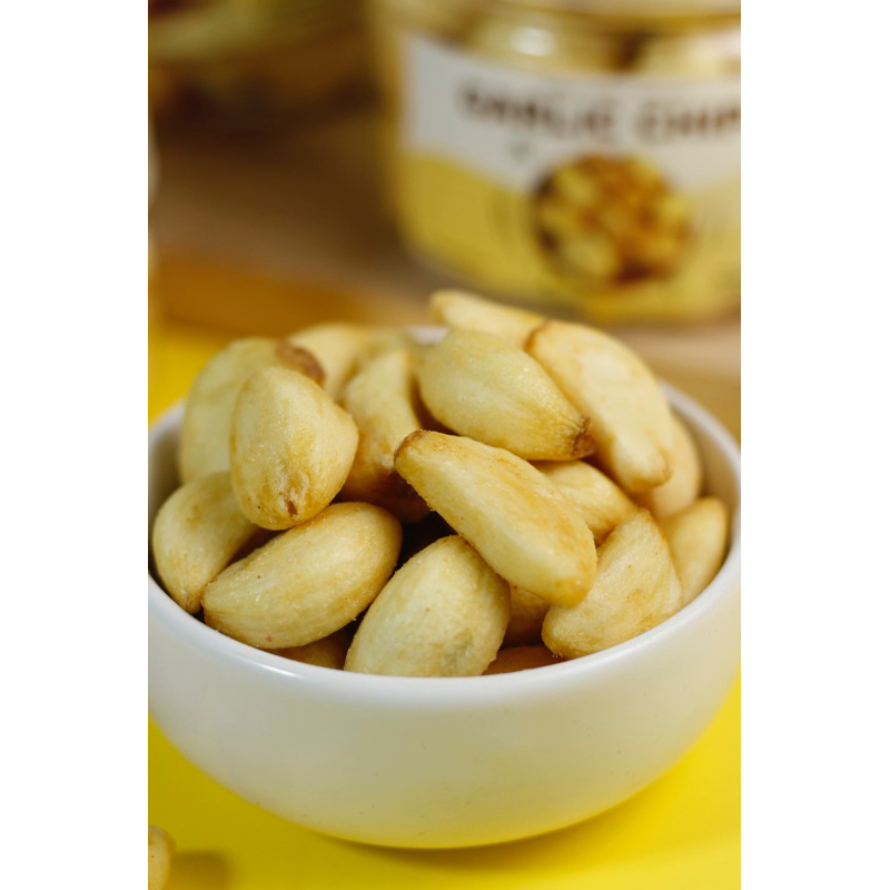

✨Keripik Bawang Putih Utuh Garlic Chips Rendah Kalori NON MSG