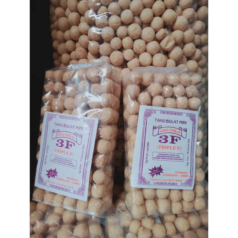 

Tahu bulat isi 20 bungkus (1 pack ) rasa original dan pedas