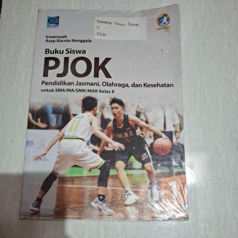 Buku Pjok kelas 10 Grafindo