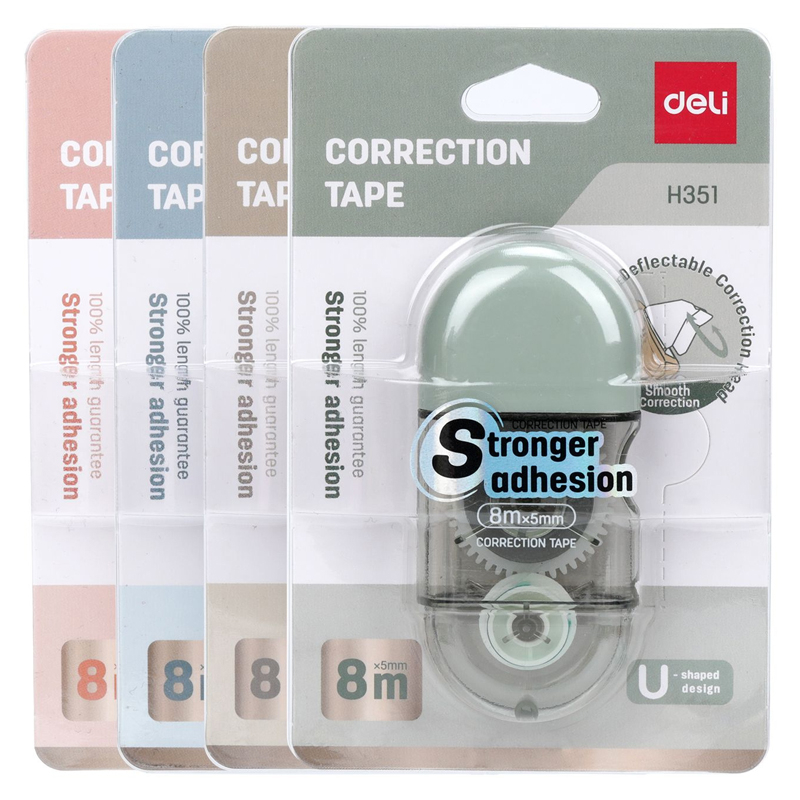 

Correction Tape DELI H 351 / H 352 / H 353 / Tip X Kertas / Stipo Kertas