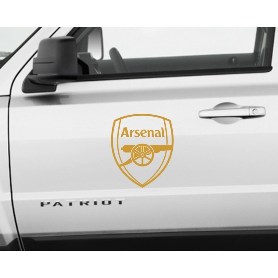 Cutting Sticker Pintu Mobil Logo Sepak Bola Arsenal Stiker Mobil Keren