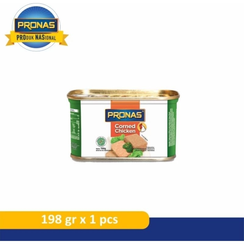 

Pronas Kornet Daging Ayam Kaleng 198gr