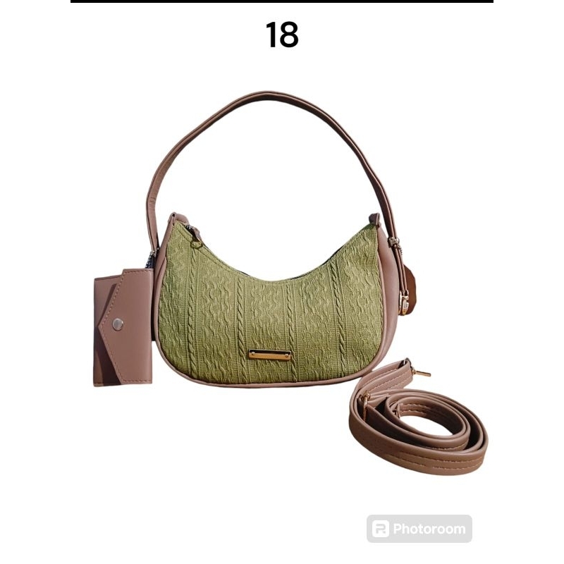 greendayy/ Tas selempang wanita/Tali panjang/Tali pendek