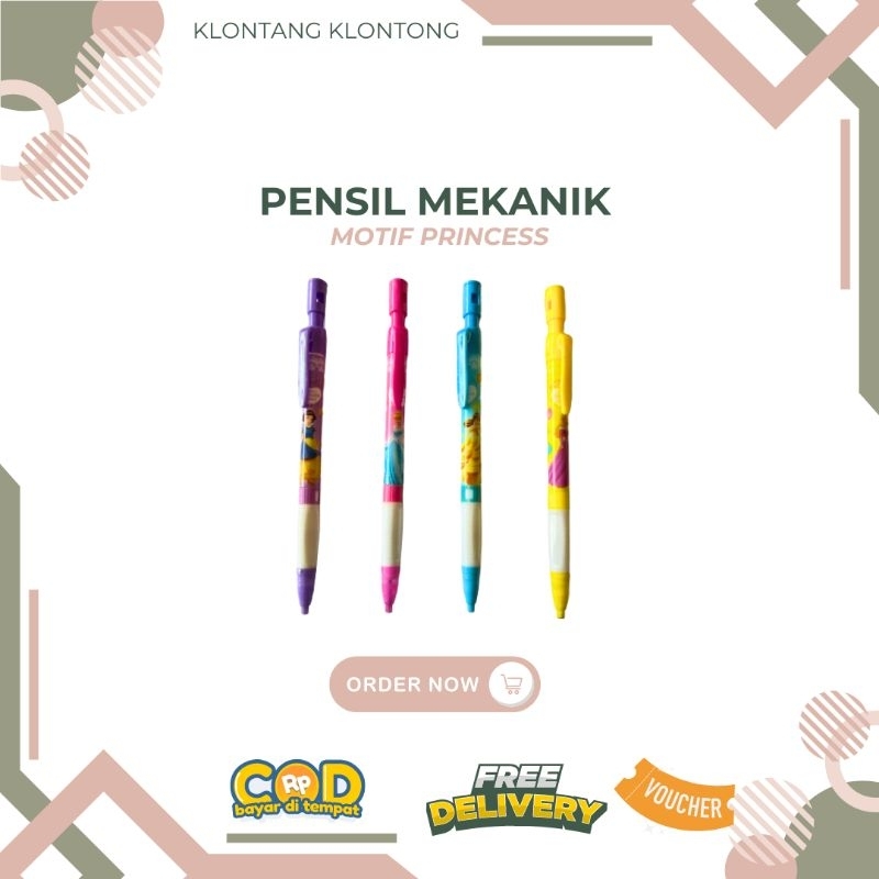 

Pensil Mekanik Karakter