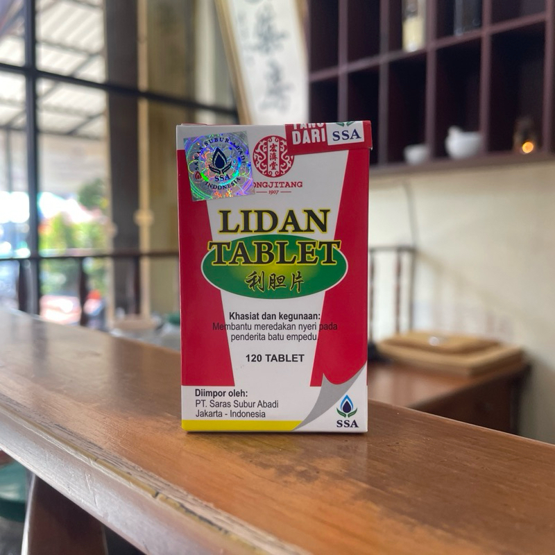 Lidan Pian Lidan Tablet Obat batu empedu