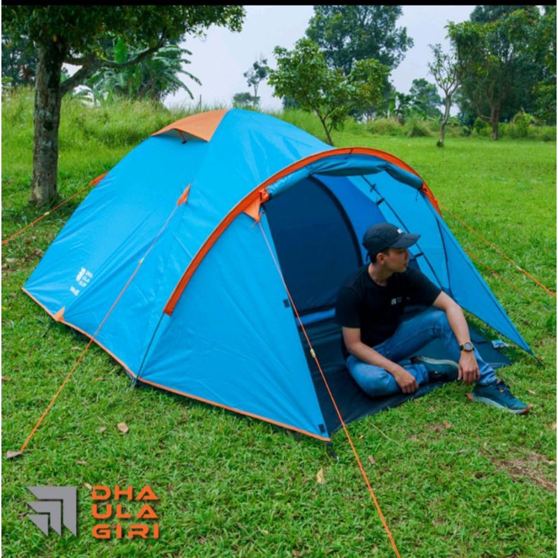 tenda dhaulagiri terra 45 kapasitas 4 orang / TENDA TERRA 45 NEW REBORN