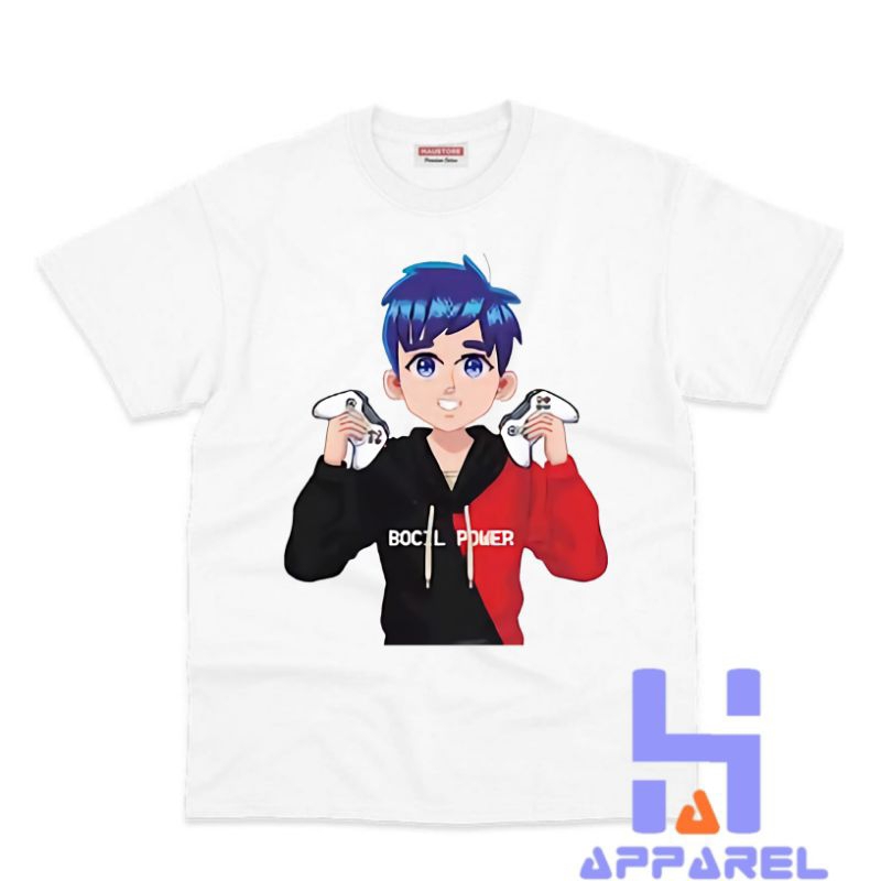 BAJU ANAK KAOS ANAK MIKOCIL GAMER CUPU OFFICIAL YOUTUBER