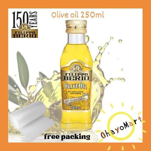

filippo Berio Olive Oil/ Italian Olive Oil / Minyak zaitun 250ml