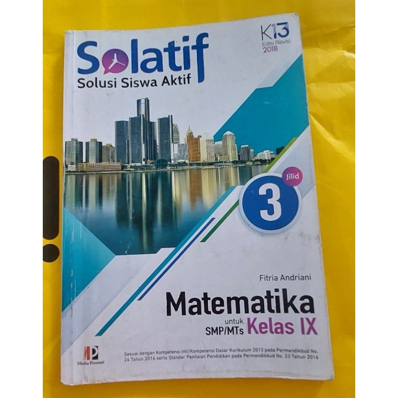 

Matematika kls 3 SMP second