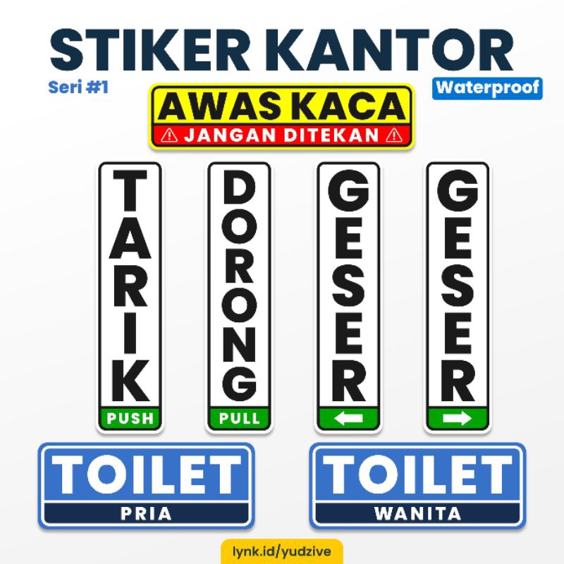 

Stiker Kantor Tahan Lama: Anti Air, Desain Unik, Personalisasi