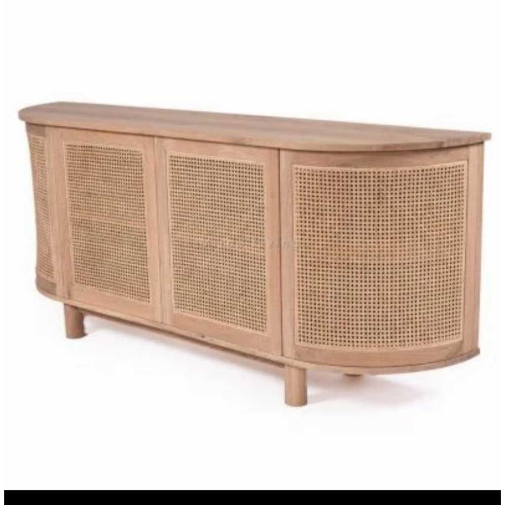 TJILIK RIWUT STORAGE CABINET ROTAN CABINET TV BUFET PAKAIAN KAYU JATI Benqulinojati