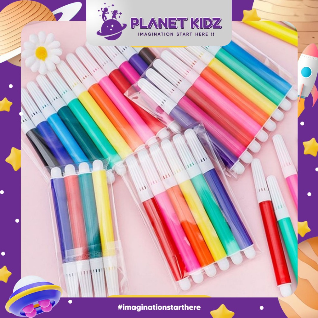 

PLANETKIDZ ATK14 SPIDOL MINI 6 WARNA 12 WARNA traveling mewarnai