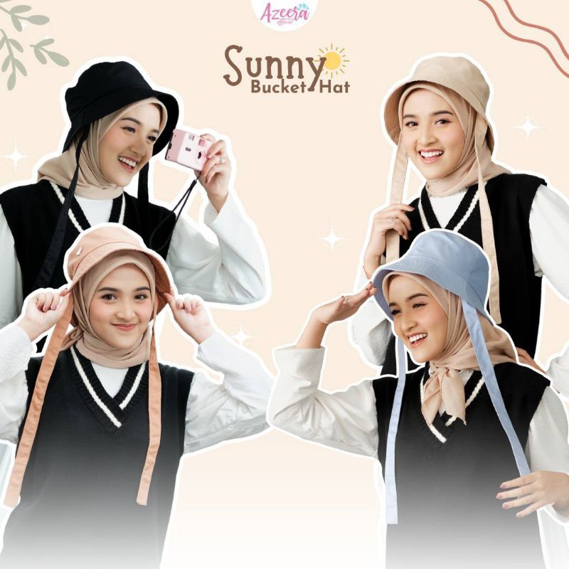 SUNNY BUCKET HAT BY AZEERA