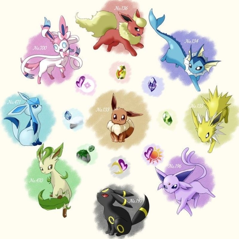 BONEKA/GANCI POKEMON EVO EEVEE