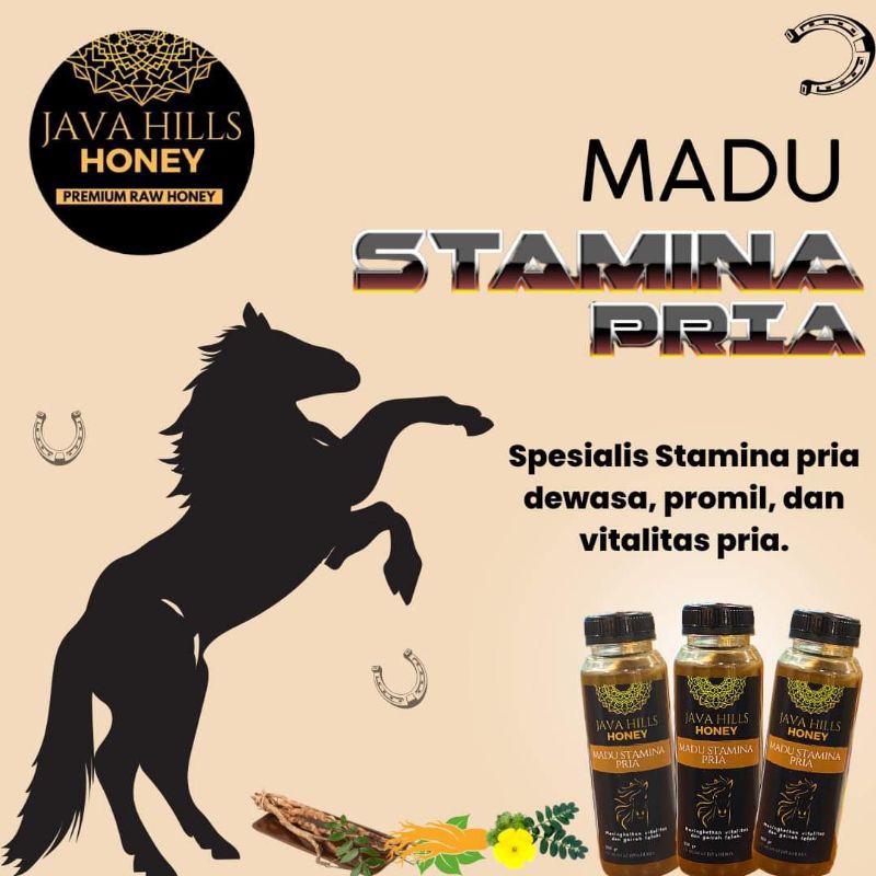 

madu stamina javahills honey