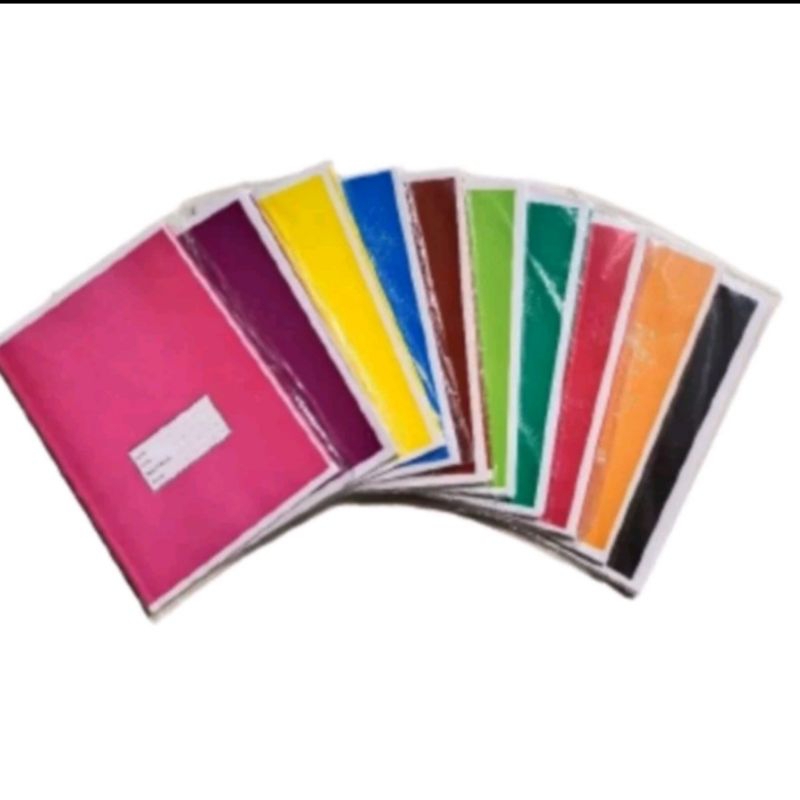 

1 Lembar !!! Sampul Buku Warna Warni