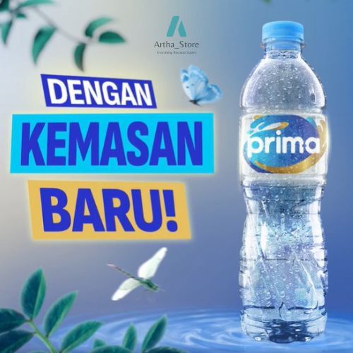 

AIR PRIMA 600ML AIR MINERAL ISI 24 BOTOL