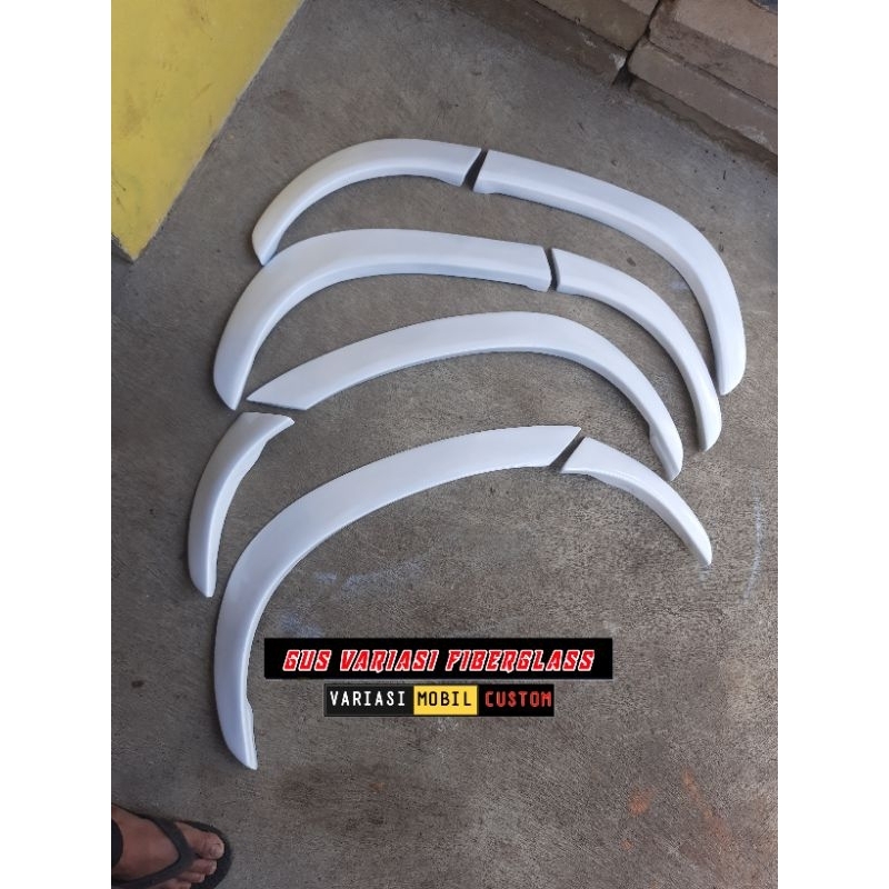 over fender PAJERO 2016-2019 model ori slim thailand