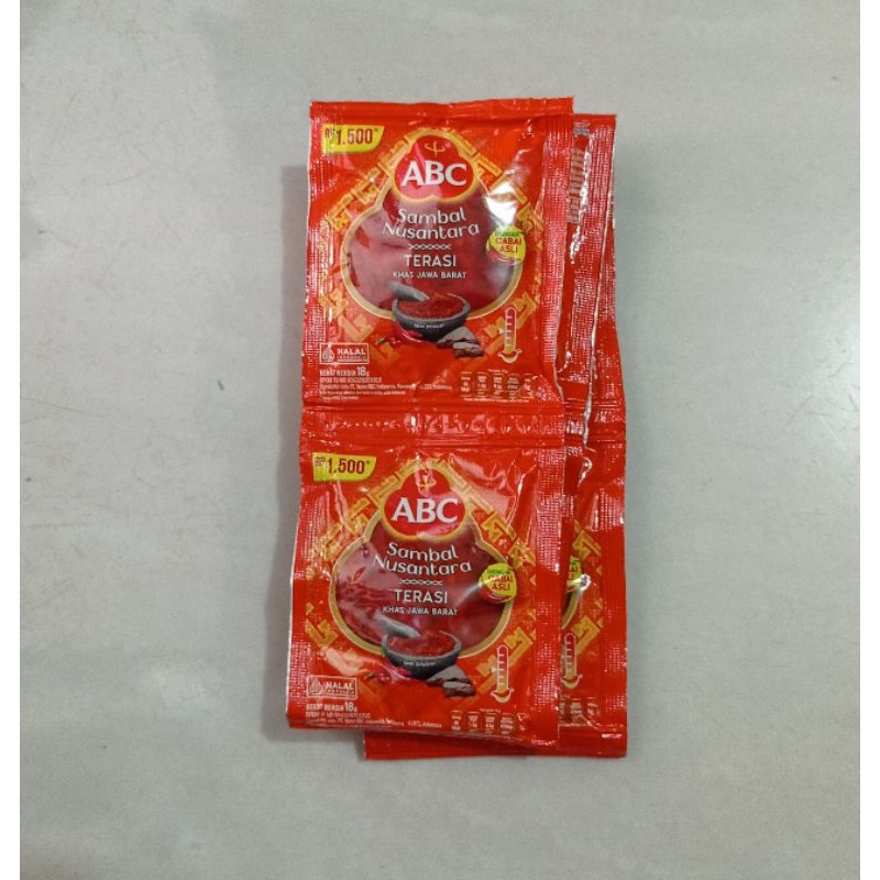 

ABC Sambal Terasi 10 x 20 gr