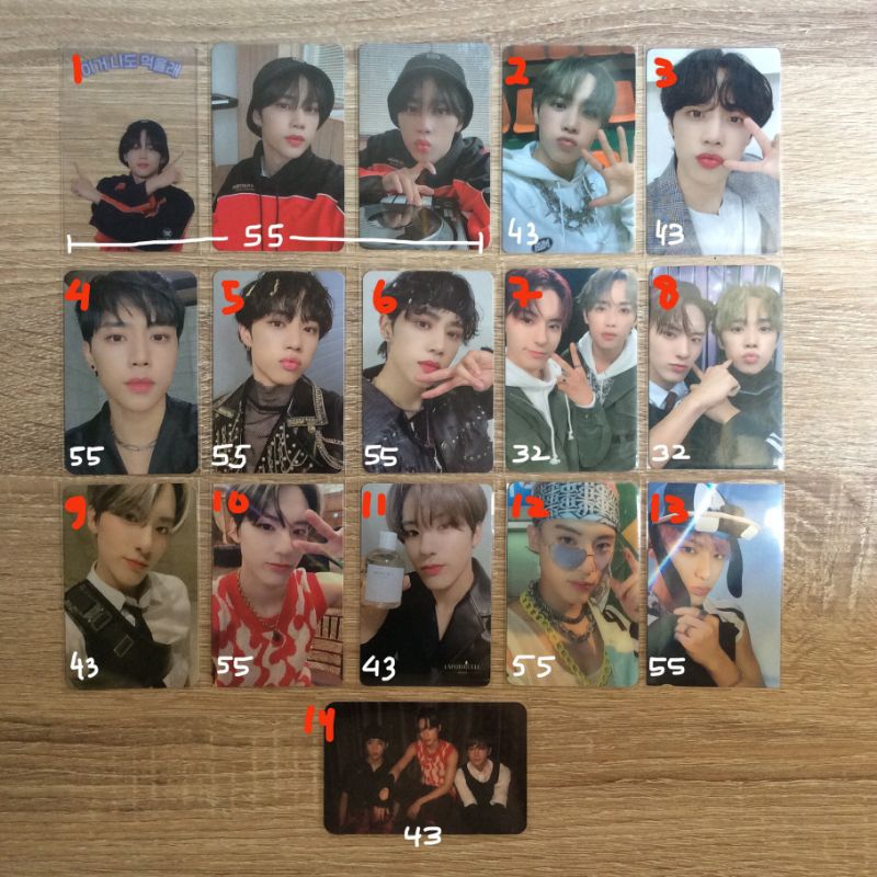 clearance sale pc photocard tbz the Boyz murah sunwoo eric lapotichel thrilling unit kingdom stealer