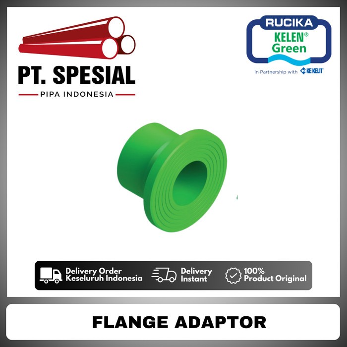 Flange Adaptor PPR Rucika / Flange PPR Rucika/ PPR Flange Adaptor  Rucika -12