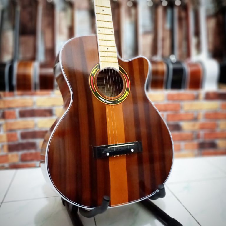 Gitar Akustik Yamaha Fg225 Custom Bonus Senar 1set  Pik KODE G3V9