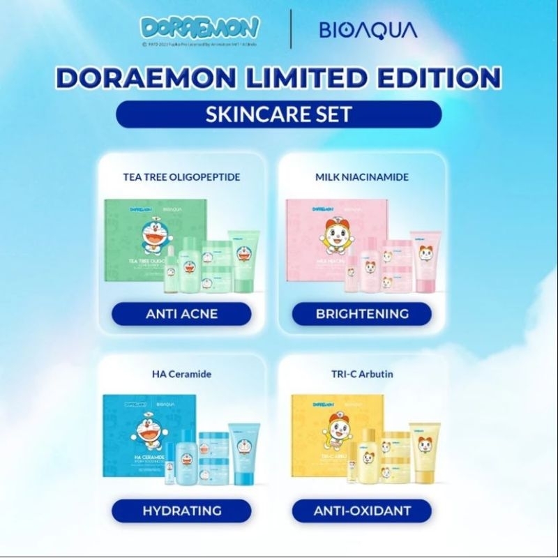 BIOAQUA X DORAEMON SKINCARE SET