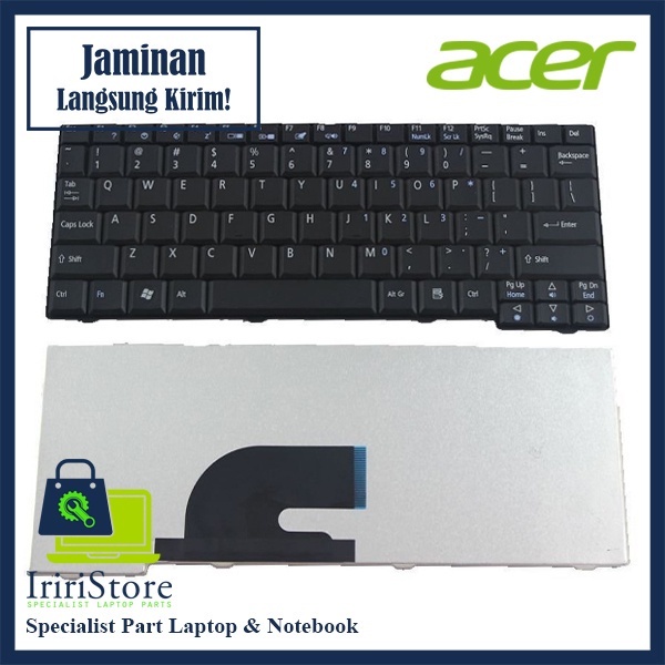 Keyboard Acer Aspire One A150 A110 D150 D250 531 Hitam