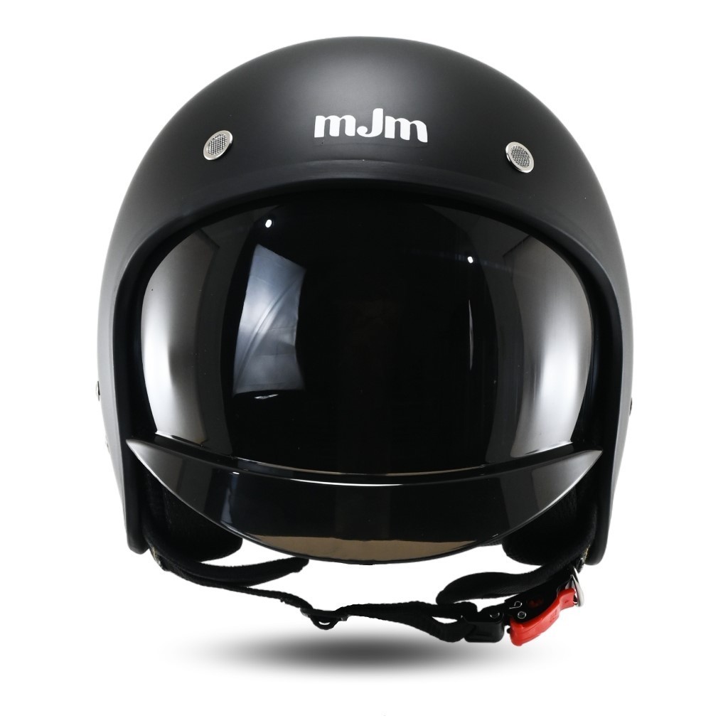 Helm Bogo Retro Inner Visor Terbaru MJM Capello Solid Original SNI