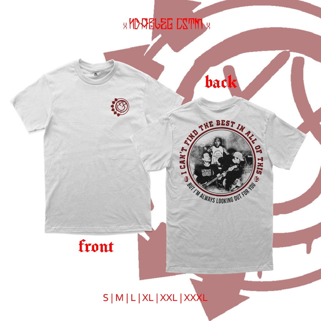 Kaos blink 182 the best all of this tshirt blink 182 combed 24s