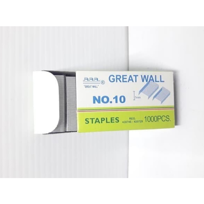 

Isi Staples Great Wall HD 10 / GW 10 / Isi Stapler Steples Great Wall Kecil