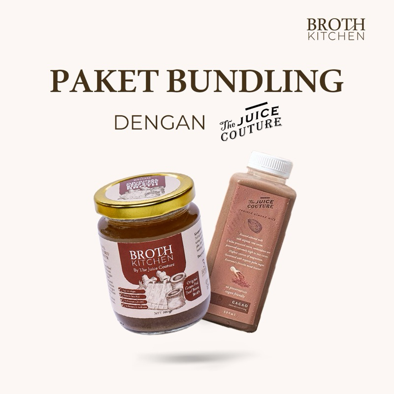 

BUNDLING - 4 ALMOND MILK + 2 BONE BROTH (Almond dan broth bisa mix flavor)