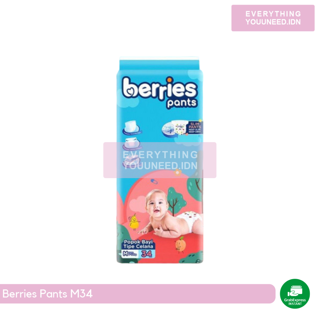 Berries Pants Popok Tipe Celana M34