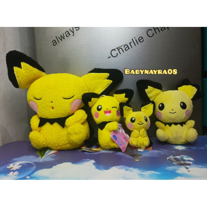 BONEKA POKEMON PICHU ORIGINAL