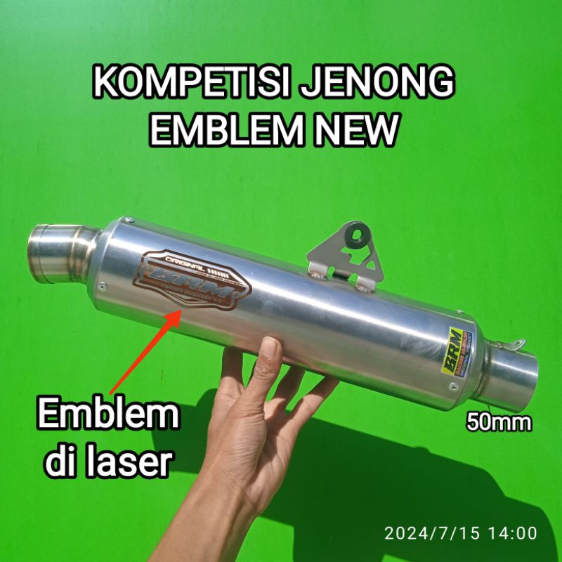 PROMO SILINCER knalpot BRM type jenong grade A original BRM RACING EXHAUST