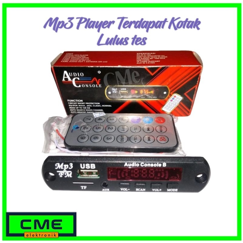 Modul MP3 player Bluetooth / Pemutar Musik