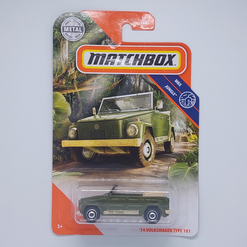 Matchbox Volkswagen Type 181 Hijau