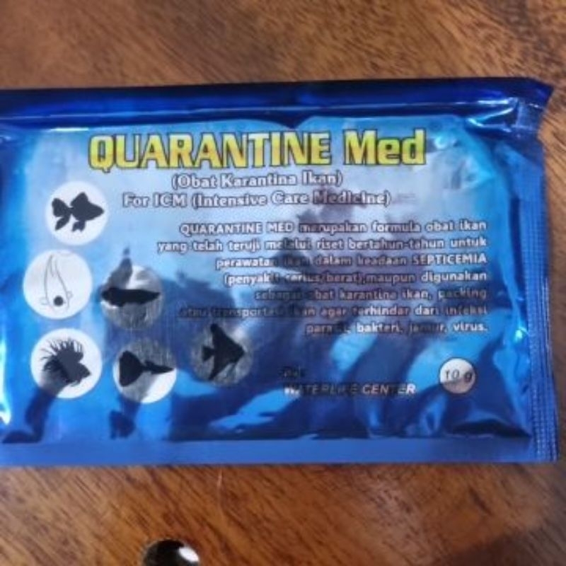 Quarantine Med Obat Karantina Ikan Koi