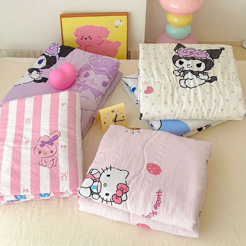Selimut Anak Lucu, Selimut anak karakter, Selimut anak Kuromi, Selimut anak lembut, Selimut anak kek