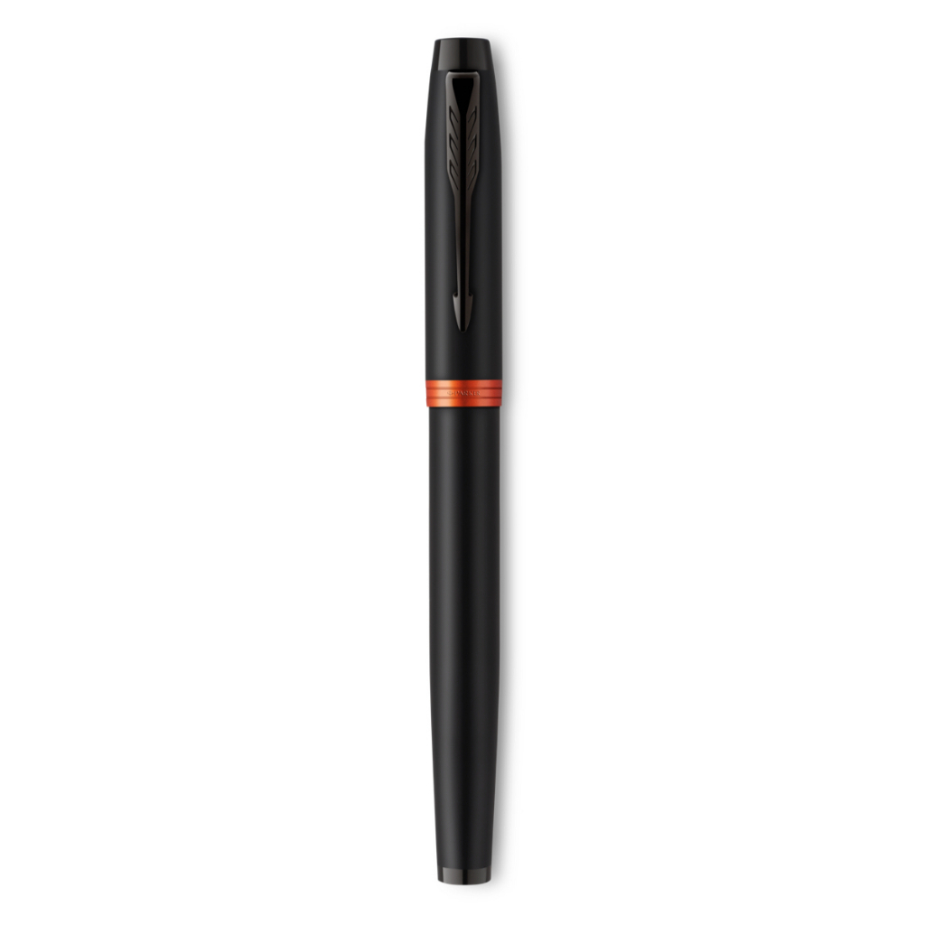 

Parker IM Flm Orange Ring Black Trim Rollerball 2173236