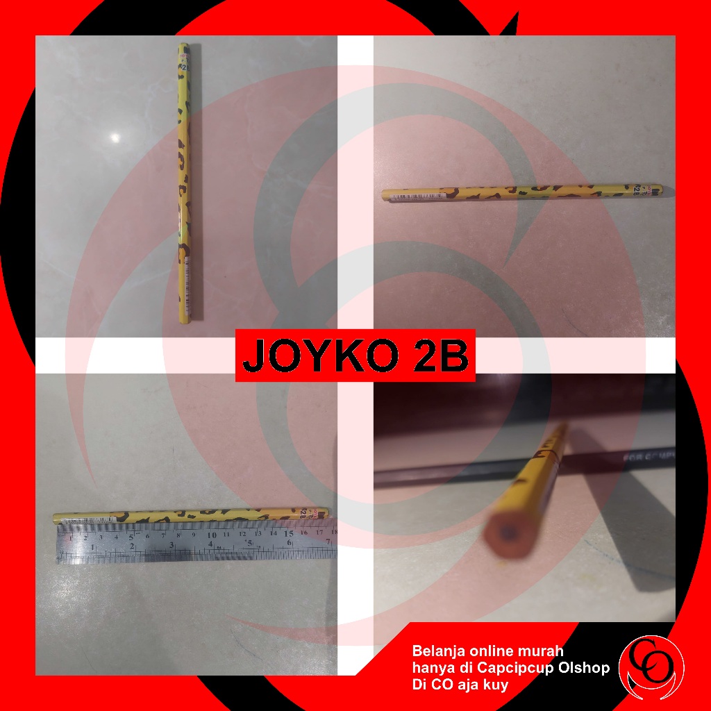 

Pensil 2B Joyko Murah / Pensil obral / Pencil for Computer / Pencil 2B