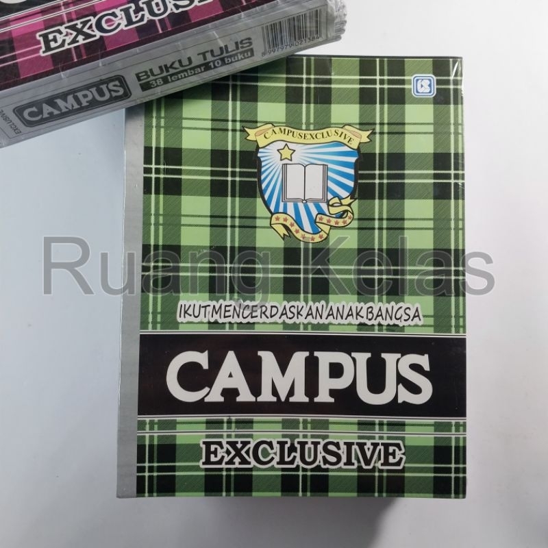 

Buku Tulis Campus 38 Lembar - 1 Pack isi 10 Buku