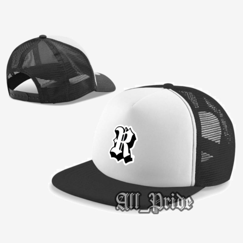 Topi Rumble Snapback Jaring / Topi Trucker Snapback / Topi Distro Snapback Trucker Pria Wanita / Rmb