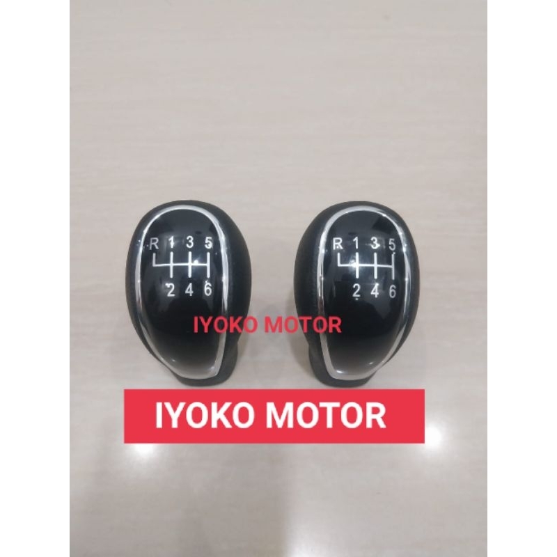 SHIFT KNOB KNOP TUAS PERSNELING 6 SPEED UNIVERSAL ORIGINAL
