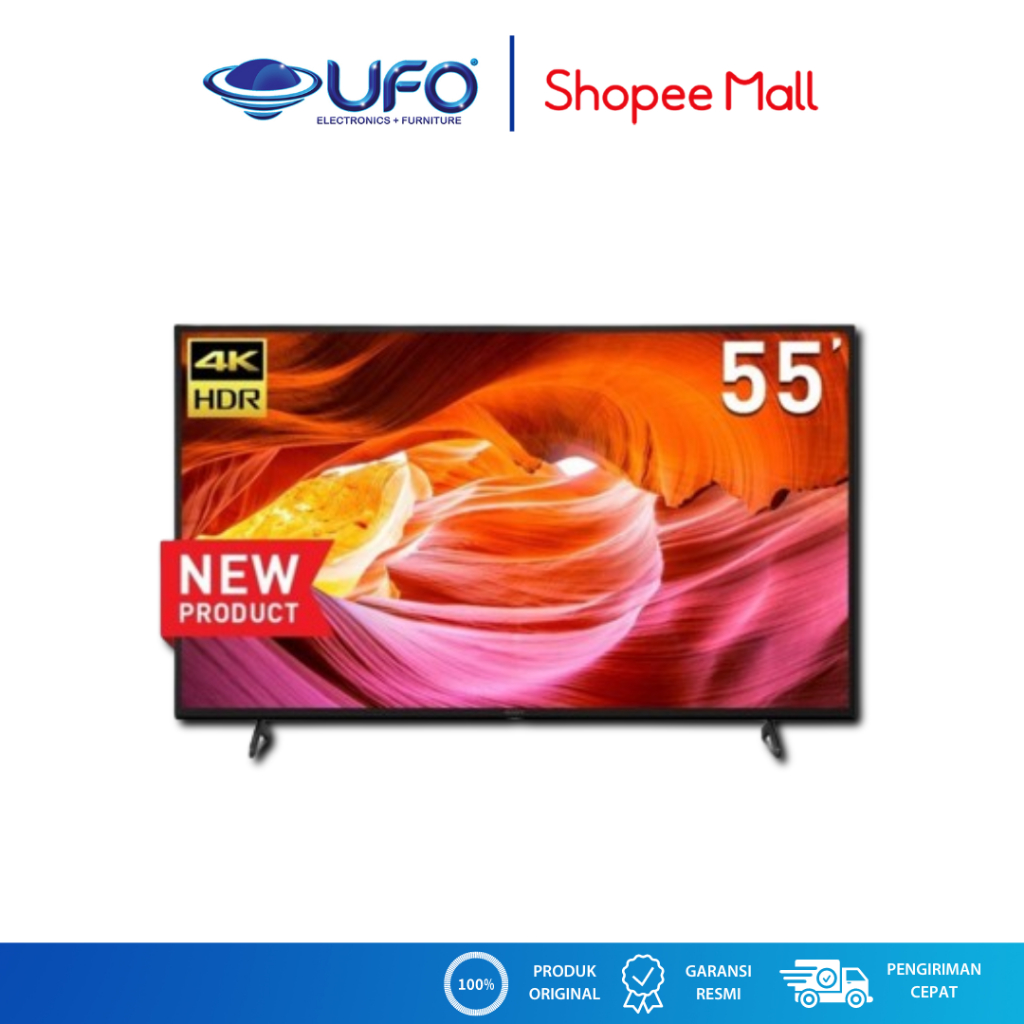 Sony 55 Inch Smart Google LED TV 4K HDR KD55X75K