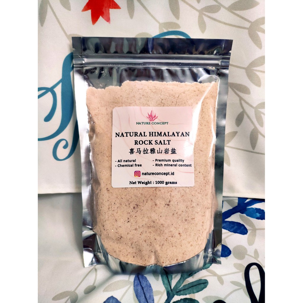 

DISKON SPESIAL Garam Himalaya Halus Fine Himalayan Salt 1 KG 1 grams
