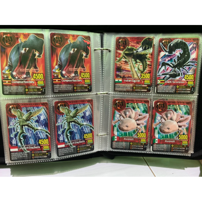 JUAL MURAH BORONGAN TAKE ALL 40 KARTU ORI ANIMAL KAISER COMMON EVO 5